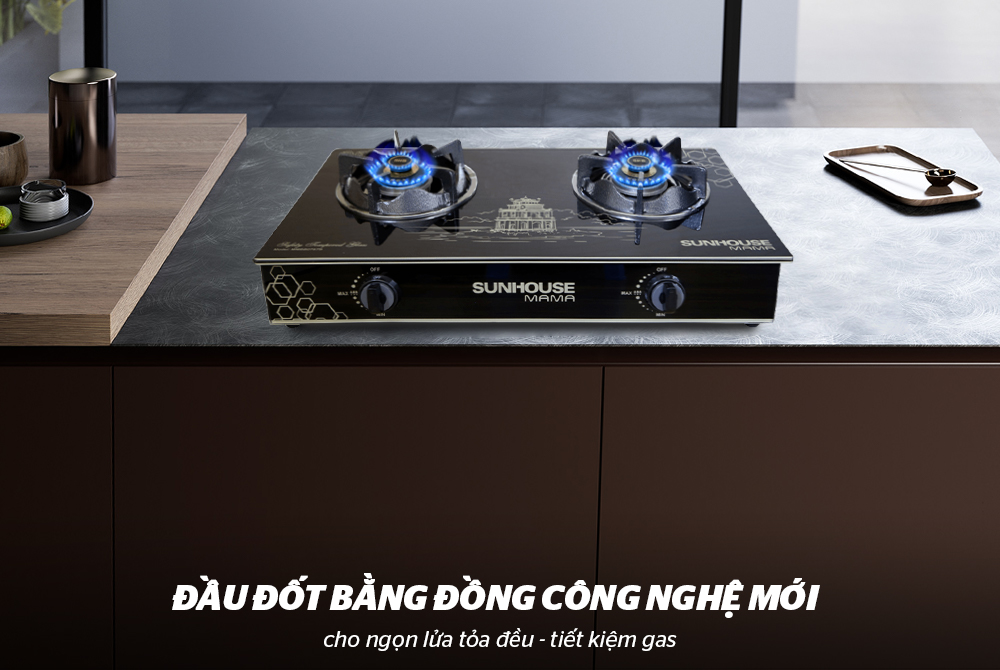 BẾP GAS DƯƠNG KÍNH SUNHOUSE MAMA MMBB0787B 5