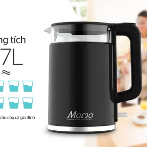 ẤM SIÊU TỐC THỦY TINH 1.7L SUNHOUSE MAMA SHD1330