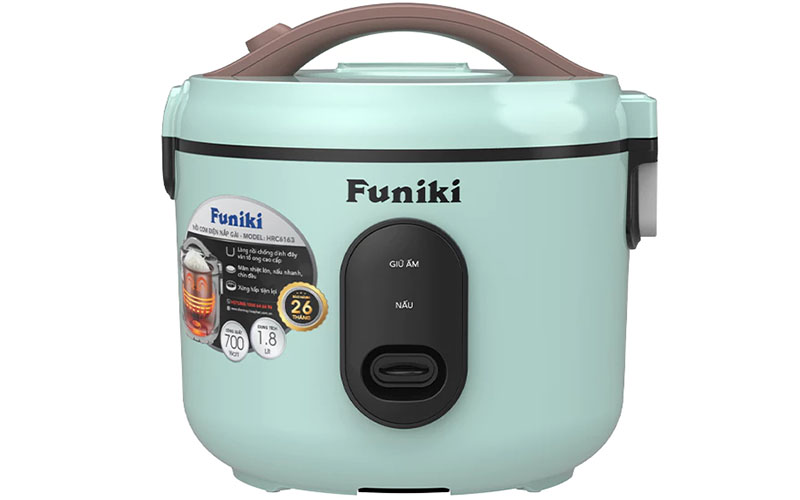 Nồi cơm điện nắp gài 1.8L Funiki HRC6163