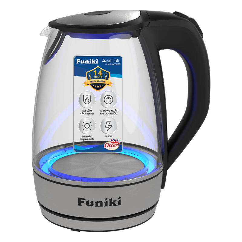 Ấm siêu tốc 1.7L Funiki HKT5232