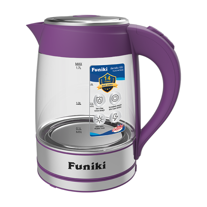 Ấm siêu tốc 1.8L Funiki HKT5239